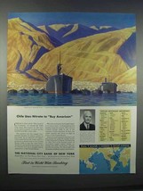 1946 National City Bank of New York Ad - Rockwell Kent - £13.91 GBP