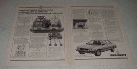 1982 Peugeot 505S Ad - Robert and Mathilde - $18.49
