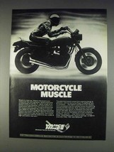1982 Vance Hines Exhaust Systems Ad - Motorcycle Muscle - £14.74 GBP