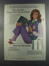 1982 Virginia Slims Lights Cigarettes Ad - Your Parasol - £14.56 GBP