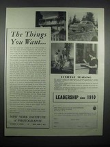 1947 New York Institute of Photography Ad - The Things - £14.55 GBP
