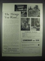 1947 New York Institute of Photography Ad - The Things - £13.88 GBP