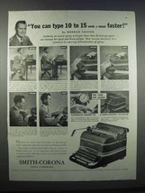 1947 Smith-Corona Typewriter Ad - Norman Saksvig - £13.89 GBP