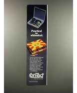 1983 Con-Tact Brand Decorative Coverings Ad - Practical - £14.55 GBP