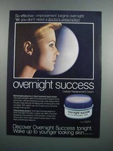 1983 Coty Overnight Success Replacement Cream Ad - $18.49