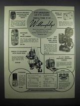 1947 Willoughby&#39;s Ad - Micro 16 &amp; Keystone K8 Camera - £14.74 GBP