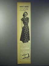 1948 Dan River Fabrics Ad - Here&#39;s News - £14.78 GBP