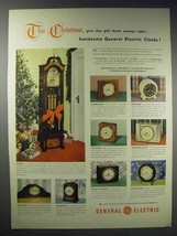 1948 General Electric Clock Ad - Adams, Heralder - £14.54 GBP