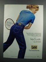 1983 Lee Jeans Ad - Kathy Rinaldi - £14.78 GBP
