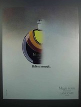 1983 Lancome Magic Noire Perfume Ad - Believe in Magic - £14.78 GBP