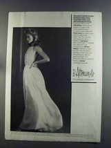 1982 B Altman & Co Halston Halter Dress Ad - £14.62 GBP