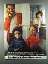 1982 Bell Telephone Ad - Reach Out - £14.78 GBP