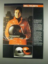 1982 Bell TourStar Helmet Ad - Terry Vance - $18.49