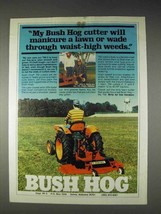 1982 Bush Hog TM-5 Cutter Ad - Manicure a Lawn - $18.49