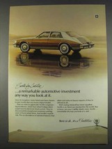 1982 Cadillac Seville Ad - Automotive Investment - $18.49