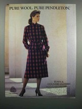 1983 Pendleton Tunic and Skirt Ad - Town &amp; Country - £14.78 GBP