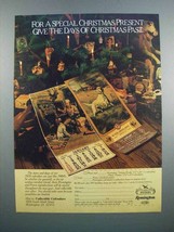 1983 Peters Remington Collectible Calendars Ad - $18.49