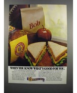 1983 Roman Meal Bread Ad - Know What&#39;s Good For You - £14.72 GBP