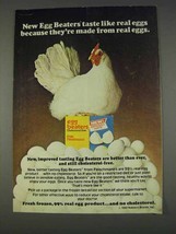 1982 Fleischmann&#39;s Egg Beaters Ad - Taste Like Real - £14.48 GBP