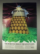 1982 Grace Gold Dollar Fertilizer Ad - More You Need - £14.54 GBP