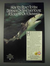 1982 Gulf Oil Ad - The Sharks National Geographic PBS - $18.49