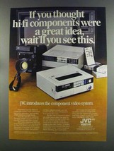 1982 JVC Component Video System Ad - Hi-Fi Components - $18.49