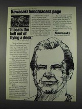 1982 Kawasaki KZ Pro Stocker Motorcycle Ad - Mike Keyte - $18.49
