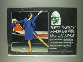 1982 L&#39;eggs Sheer Energy Pantyhose Ad - Like Dancing - £14.46 GBP