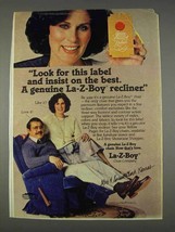 1982 La-Z-Boy Recliner Ad - Alex Karres &amp; Susan Clark - £14.76 GBP