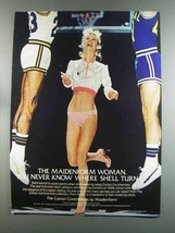 1982 Maidenform Cotton Continentals Bikini Ad - $18.49