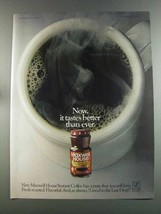 1982 Maxwell House Instant Coffee Ad - Tastes Better - £14.78 GBP