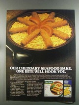 1982 Mrs. Paul's Fish Sticks & Kraft Macaroni Ad - £14.60 GBP