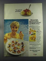 1982 Nabisco Triscuit Crackers Ad - Shirley Jones - $18.49