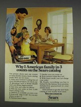 1982 Sears Catalog Ad - 1 American Family in 3 - $18.49