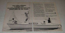 1982 Southern Company Ad - Two Miles Offshore - £14.27 GBP