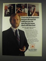 1982 State Farm Insurance Ad - Homeowners Discount - £14.72 GBP