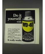 1982 WD-40 Oil Ad - Do It Yourself With - £14.78 GBP