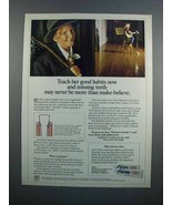 1983 Aim Toothpaste Ad - Teach Her Good Habits Now - £14.73 GBP