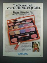 1983 Bonne Bell Limited Edition Face Kit Make-Up Ad - $18.49