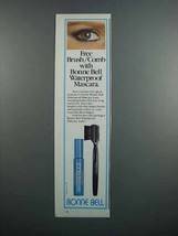 1983 Bonne Bell Waterproof Mascara Ad - £14.54 GBP