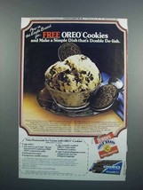 1983 Borden Eagle Condensed Milk & Oreo Cookies Ad - $18.49