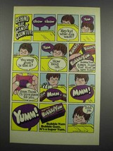 1983 Bubble Yum Bubble Gum Ad - Candy Counter - £14.44 GBP