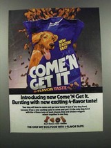 1983 Carnation Come &#39;n Get It Dog Food Ad - £14.55 GBP