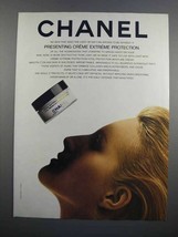 1983 Chanel Crme Extreme Protection Ad - £14.82 GBP