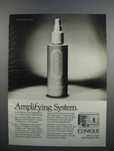 1983 Clinique Hair Structurizer Ad - Amplifying System - £14.56 GBP