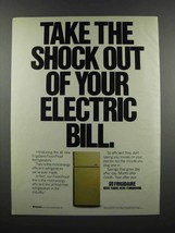 1983 Frigidaire Refrigerator Ad - Take the Shock Out - $18.49