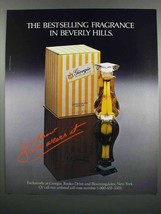 1983 Giorgio Perfume Ad - Best-Selling in Beverly Hills - £14.45 GBP