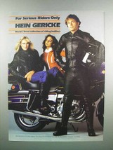 1983 Hein Gericke Riding Leathers Ad - Serious Riders - £14.65 GBP