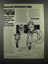 1983 Kawasaki Motorcycle Ad - VandenBroek, Roger Hagie - $18.49