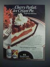 1983 Keebler Chocolate Pie Crust &amp; Reddi-Wip Ad - £13.82 GBP